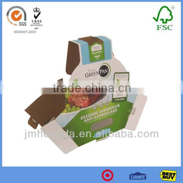 Ecofriendly custom design printed hang tags for pans