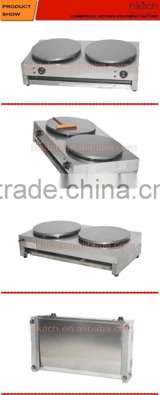 Commercial snack machines double hot plate electric crepe maker