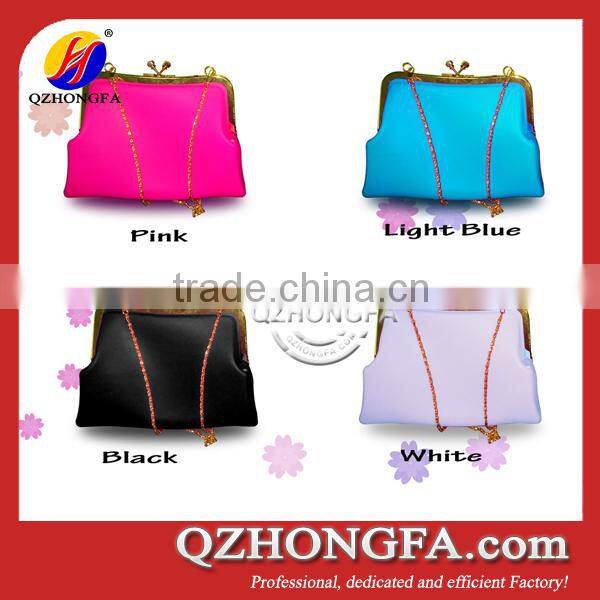 fashion silicone shopping bag, ladies silicone bag