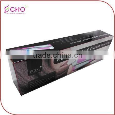 FR-213 professional fast gorgeous ceramic LCD digital electric wet and dry steam flat iron hair straightener