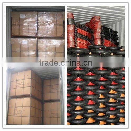 hand truck PU wheels 480/400-8 with block pattern