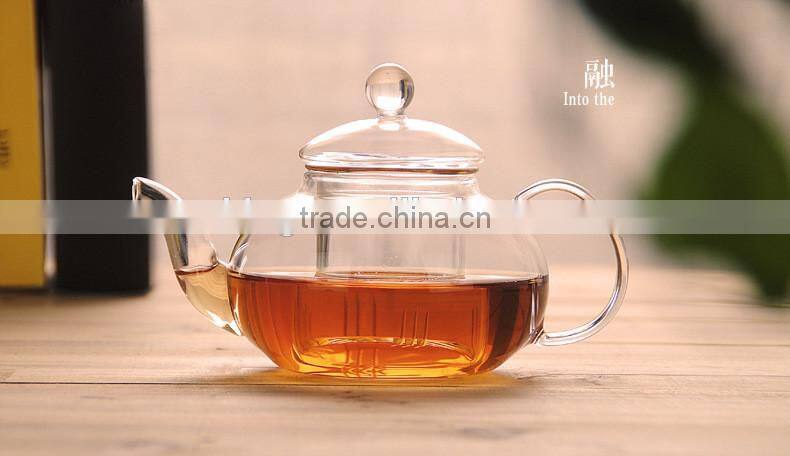 Popular sale glass tea pot and glass coffee pot with FDA