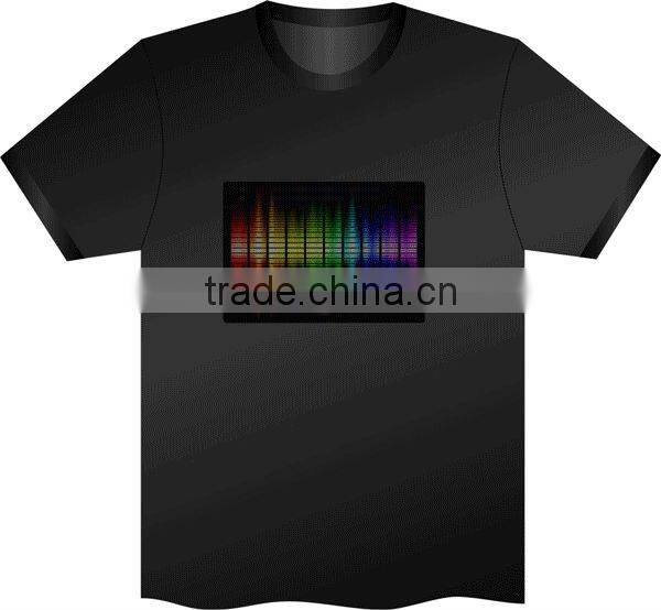 Sound activated LED T shirt