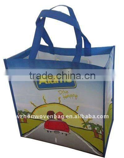Non-woven,100% Polypropylene Material and Handled,Plain Style recycled pp woven bag