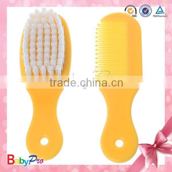 2015 China Supplier High Quanlity Baby Product Colorful Baby Comb And Brush Set For Wholesale