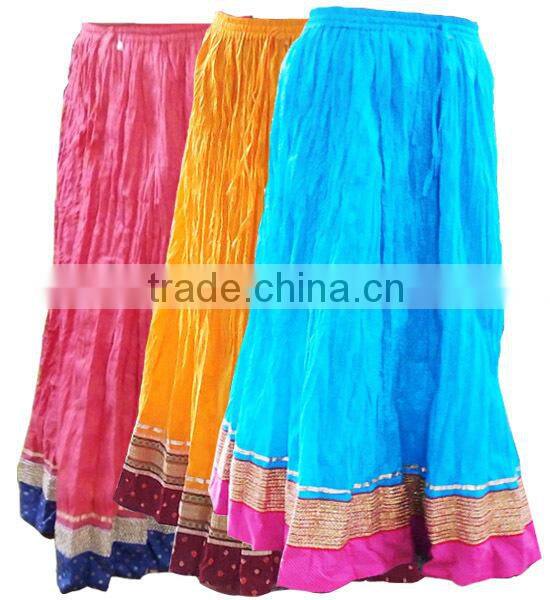 Shop Online Beach Wear Cotton Mini Skirt At JaipurOnline Offering Best Prices