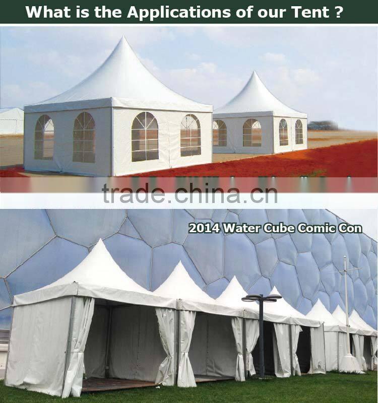 high peak tent pagoda marquee canopy tent 4x4m for sale