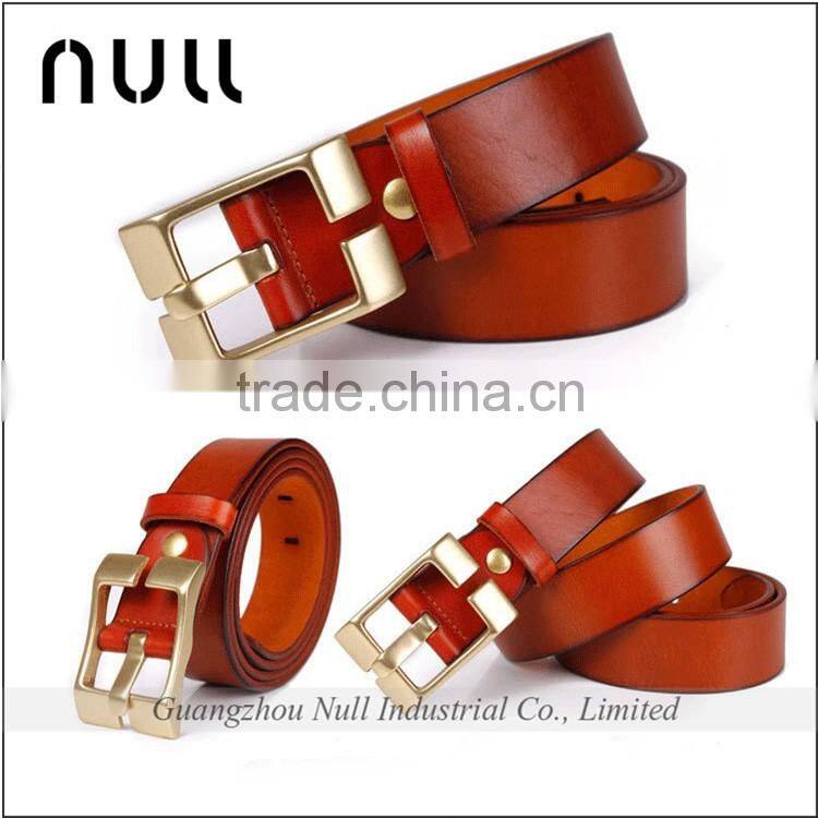 top brand generous metal buckle mens belt leather strip for designer belt