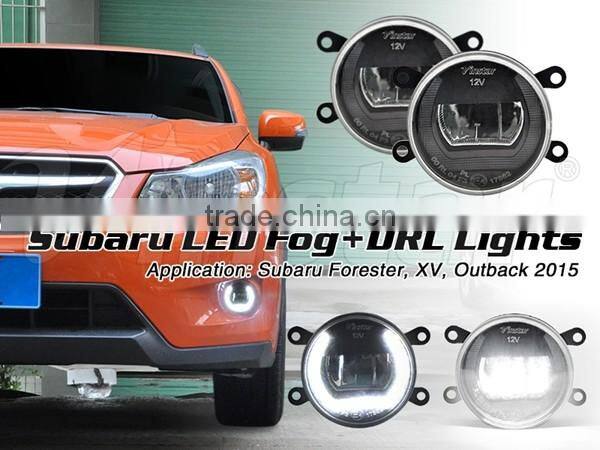 Dual LED Fog light for Forester/XV/ Outback/ 5D Impreza LED DRL Fog light LED Fog light for Outback Su.baru with CE & E4 87