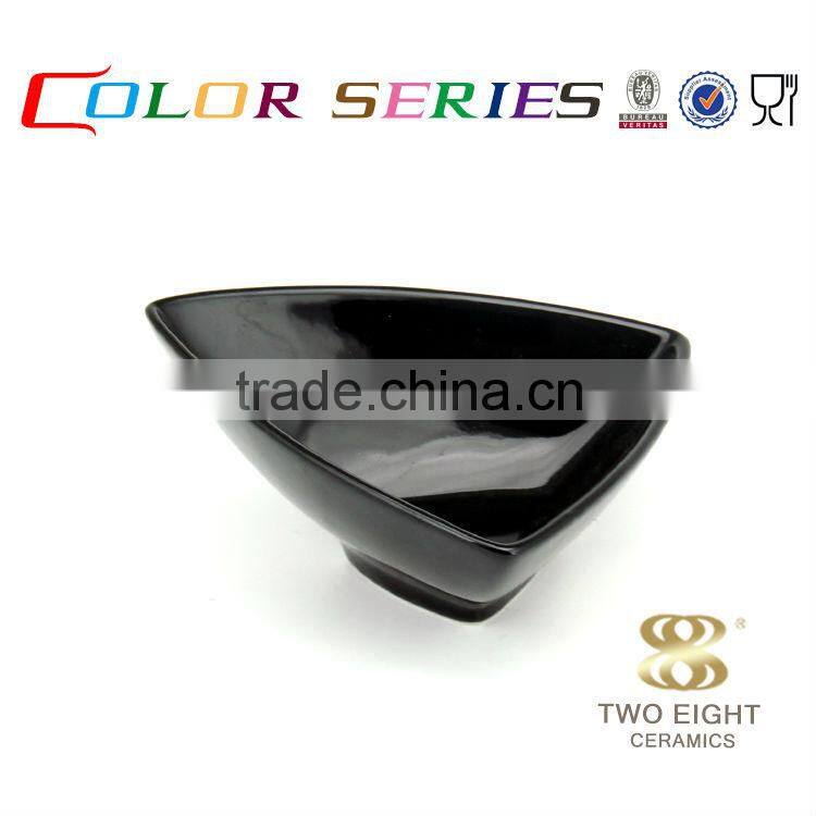 Wholesale Mexican Pottery Chinaware, Triangle bowl China Suppliers