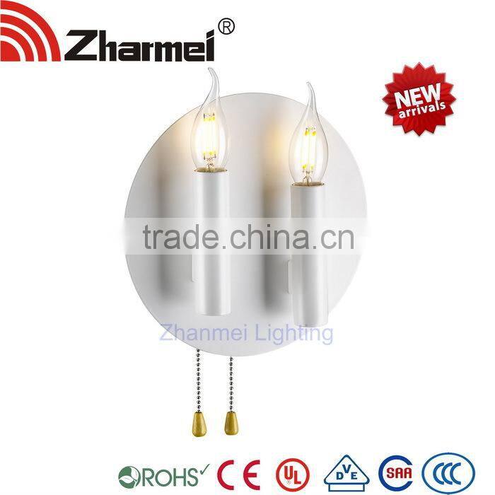 The Rope Pull Off Modern E14 Wall Lamp,bedside lamp