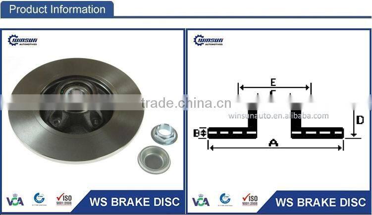 424946 424945 180302400 Disc Brake Rotor Auto Parts Manufacturer