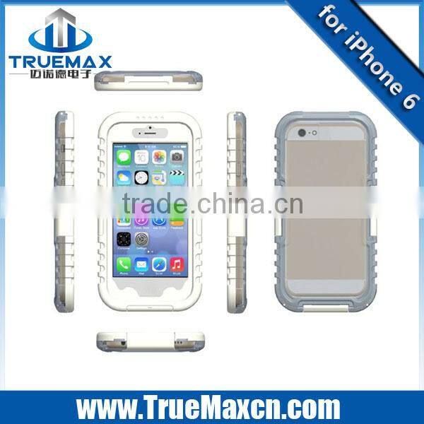 Newest for iPhone 6 Colorful Waterproof Case, for iPhone 6 2 in 1 Case