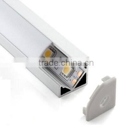 Recessed Alu LED profile with 60degrees lens