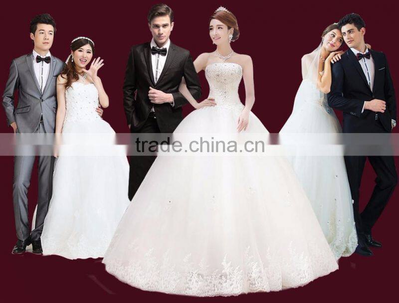 2 Piece Tailor Made Men Suits Slim Fit Wedding Suits For Men