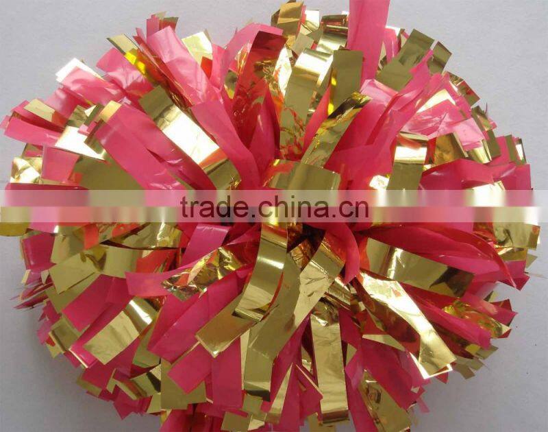 PVC cheer-leader pom pom