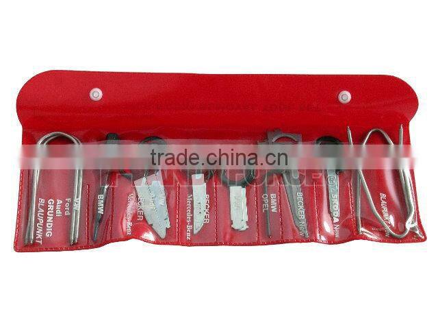 18PCS Radio Removal Tool Set, Electrical Service Tools of Auto Repair Tools
