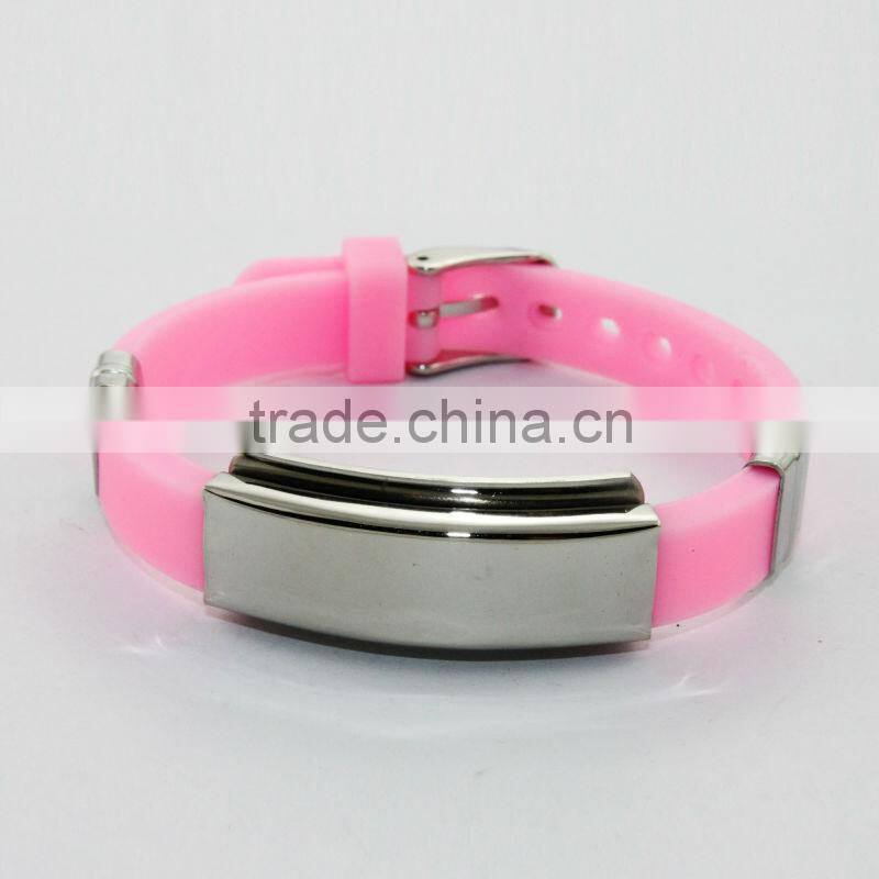 2014 colorful wholesale health silicone bracelets