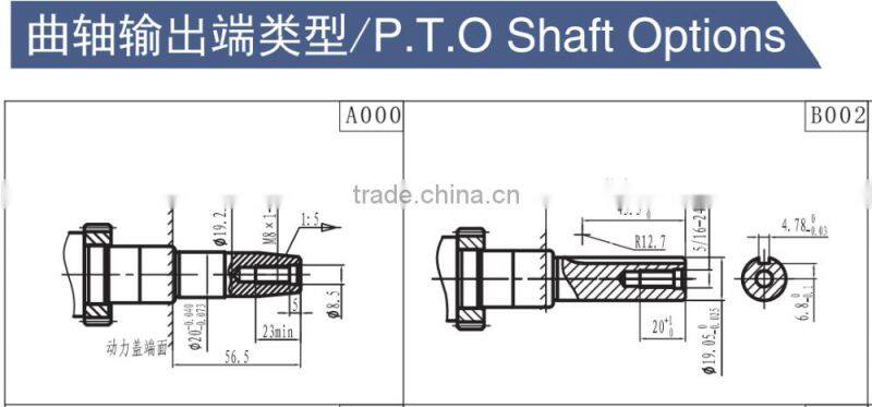Good quality CE certificate 4kw SIngle Cylinder, 4 stroke gasoline engine