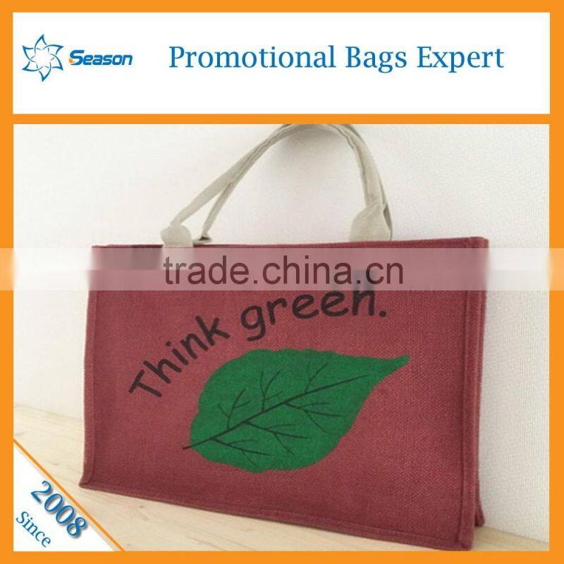 jute bag printing machine women bags used jute bags