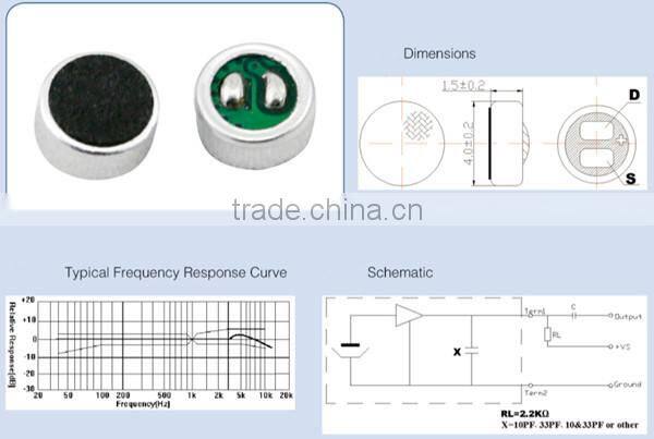 High Sensitivity Mic For Voice Control Switches