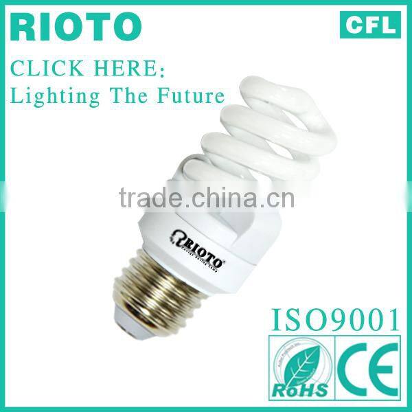 CE High quality T5 17mm 120w full spiral energy saving lamp
