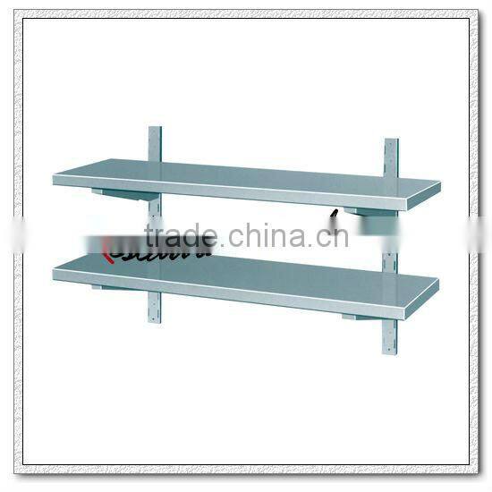 TS288 SS304 Decorative Metal Wall Shelf