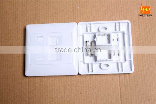 hdmi dual face plate rj45
