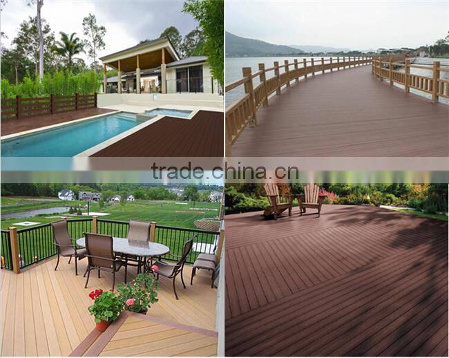 building construction maintenance wpc material / decking project use majestic synthetic decking