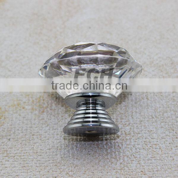 Zinc alloy crystal gear knob