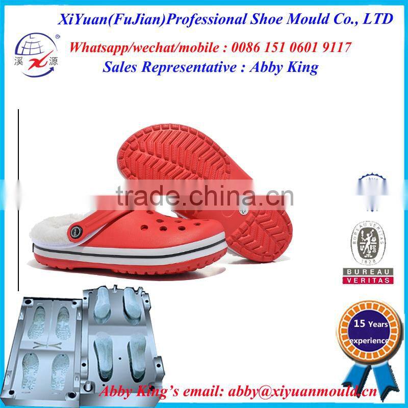 Red Warm EVA shoes mould For Ladies, lovers Winter Fashion EVA slipper mold, High Quality Eva Shoes Winter shoe mold,