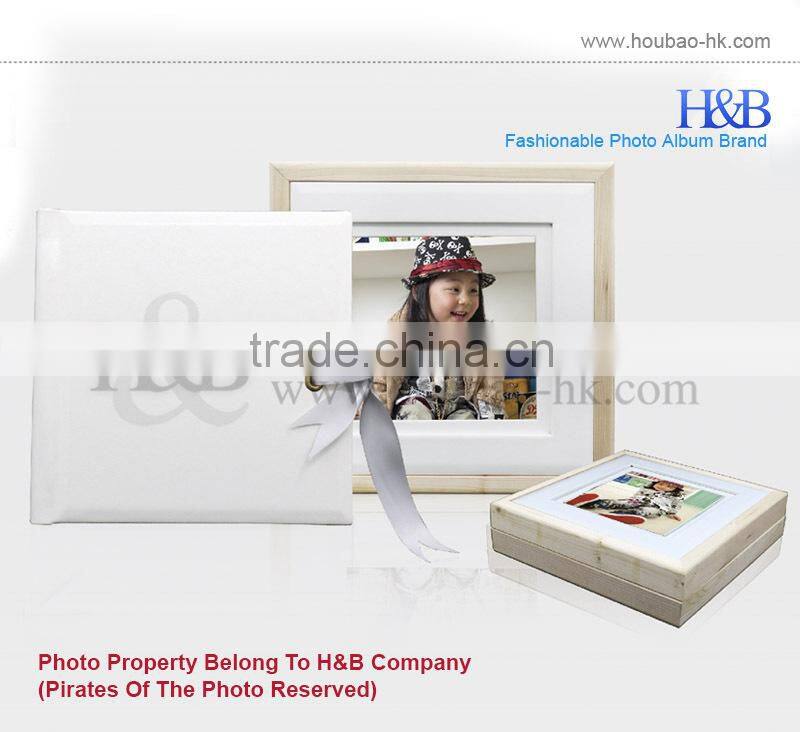 Funny new designed handmade PU cover wedding photo album cover