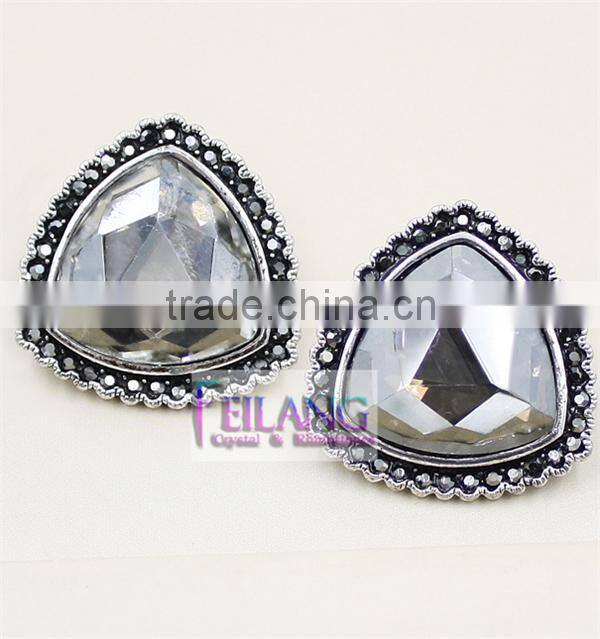 The Original Single Earring Alloy Earrings Triangle Stud Earring