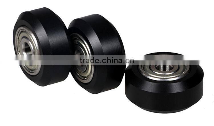 Createbot D-type Pulley Openbuilds Small Plastic Wheel with 625ZZ Bearings Passive Round Pulley Print 3D