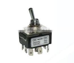 toggle switch with SPDT,DPDT,3PDT,4PDT