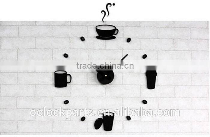 Korea Fun DIY clock fashion creative combination of high-grade acrylic hanging clock happy leisure time