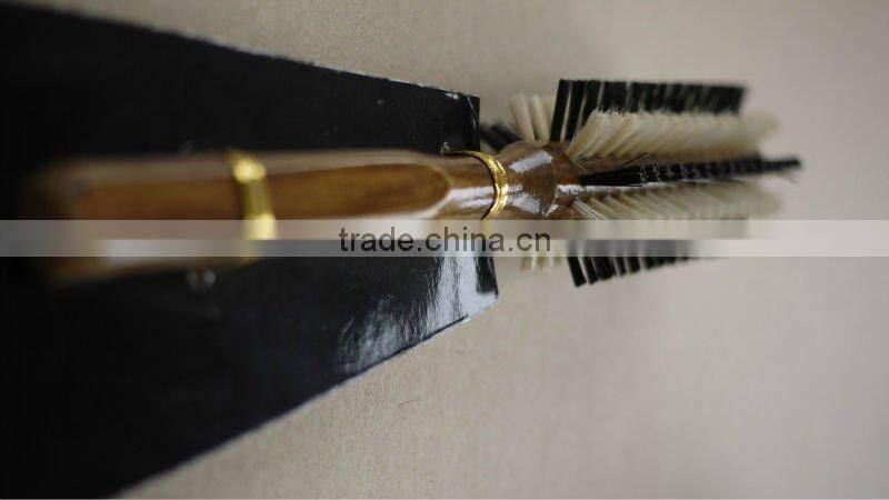 Wooden Handle Hair Roller Brush