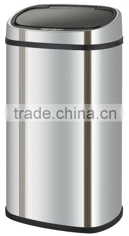 sensor stainless steel dustbin