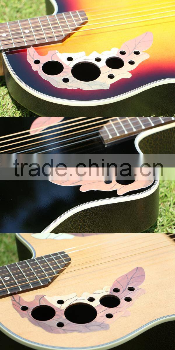41 inch high quality wholesale ovation acoustic guitar with equalizer M-4160-EQ