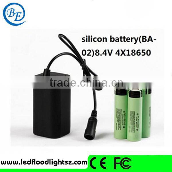 Bike Light Equipment Power tool 6400mAh 8.4v Silicon 18650 Battery