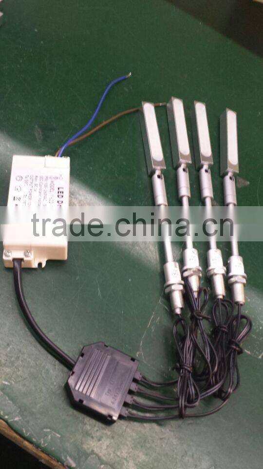 Factory price 2W 12V led showcase lights for jewelry store LC7320
