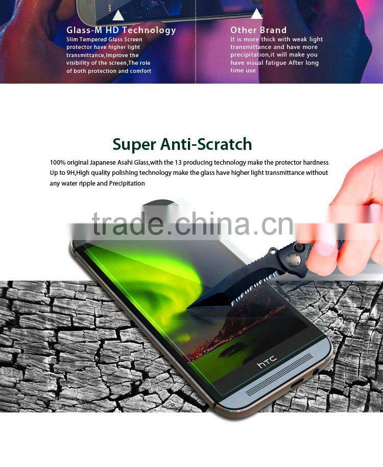 GLASS-M Free Sample Mobile Phone Use Glass Guard for HTC ONE M10