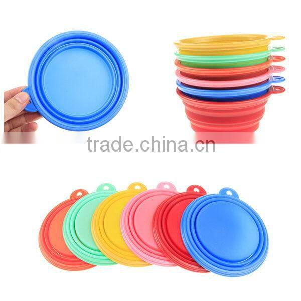 Modern hot selling silicone folding pet dog bowl
