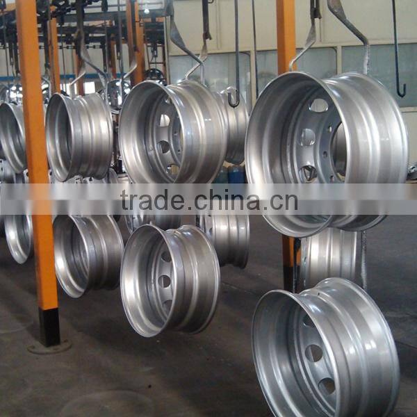 truck steel tubeless wheel rims 22.5x7.50