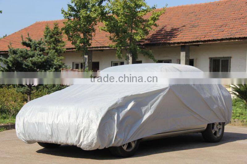 polyester coated PU UV resistance waterproof auto car cover