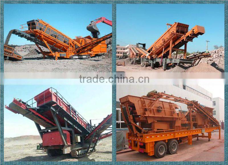 PE Series Mini Crusher Plant Mobile Stone Jaw Crushing Plant With Low Price