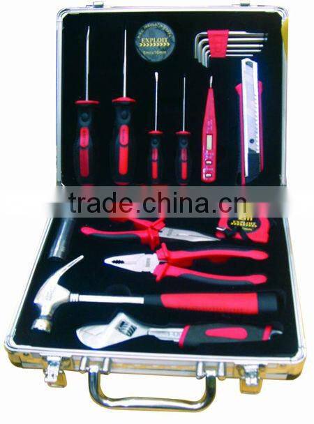 2015 NEW ITEM-18 pcs Professional aluminium case tool set