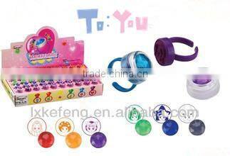 2014 Valentine finger ring handle stamp