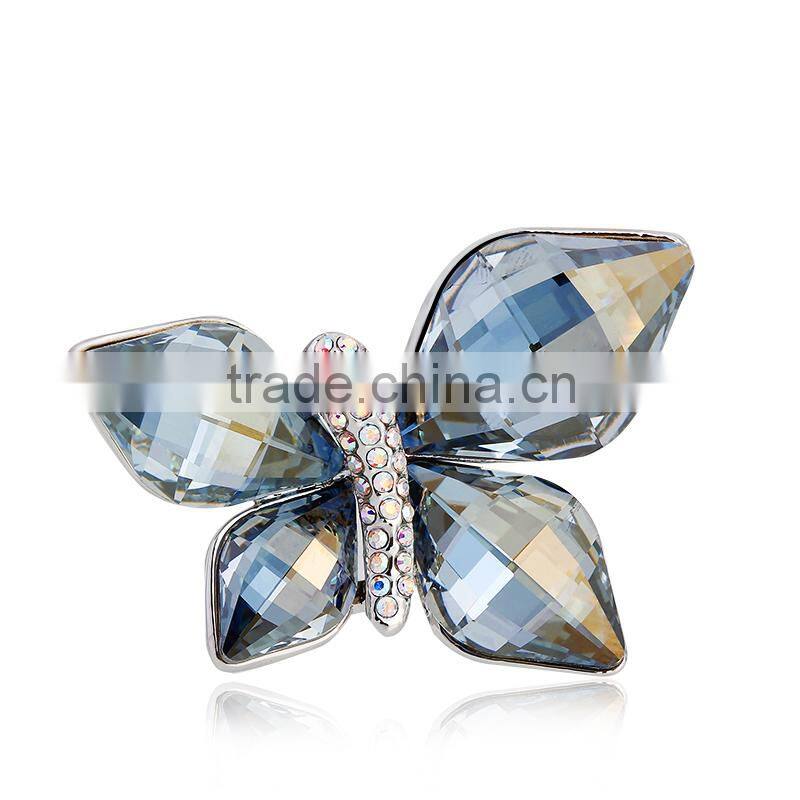 2013 winter fashionable wedding brooch earring set made with crystal 60089