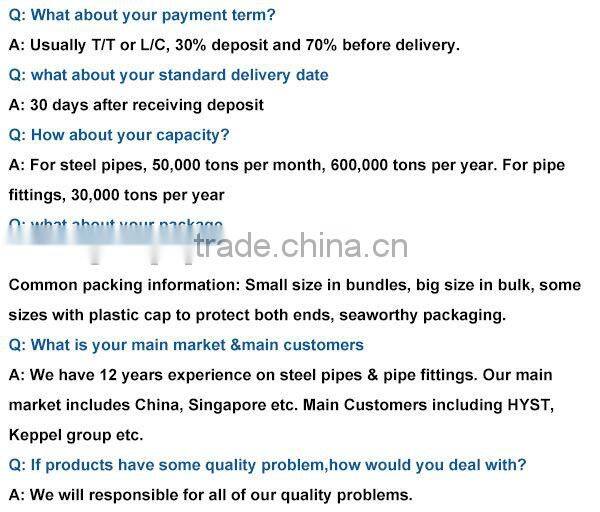 API 5L GRB seamless steel pipe